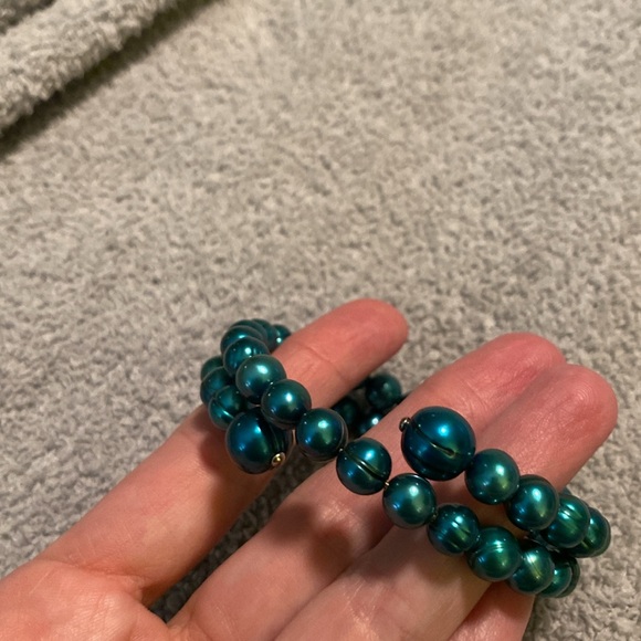 Honora pearls teal bracelet - Picture 2 of 3